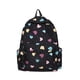 thumbnail image 1 of Qarigey Mochila floral pequeña artística Xiao Qing Qing para niñas, estudiantes de escuela primaria, mochila para niñas Mochilas Oso negro, 1 of 6
