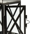 thumbnail image 7 of Mainstays Decorative Black Metal Pillar Candleholder Lantern, 10", Small, 7 of 7