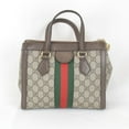 thumbnail image 2 of Pre-Owned GUCCI Bag 547551 520981 Shoulder GG Supreme Canvas Ophidia Brown Women's (Fair), 2 of 10