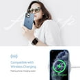 thumbnail image 6 of Designed for iPhone 11 Pro Case, [Support Wireless Charging] Soft Silicone Slim Anti-Scratch Phone Case for iPhone 11 Pro 5.8 inch, Light Blue, 6 of 13