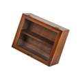 thumbnail image 1 of Desktop Storage Cabinet with Door 2 Tiers Shelf for Durability Wide Application Perfume Bathroom Office Type1, 1 of 9