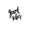 thumbnail image 2 of Urban Road 15x18 White Modern Wood Framed Museum Art Print Titled - Good Vibes Poster, 2 of 4