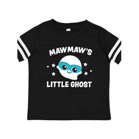 

Inktastic Cute Mawmaw s Little Ghost with Stars Gift Toddler Boy or Toddler Girl T-Shirt