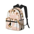 thumbnail image 2 of Fotbe Beagle Dog On Brown Lightweight Casual Laptop Backpack for Men and Women, Daily use Waterproof backpack, Backpack for College, 2 of 8