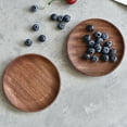 thumbnail image 6 of Shenmeida Wood Dish, Wooden Serving Tray, Natural Platter for Fruit Bread Salad Appetizer Display and Jewelry Key Organzier, 6 of 7