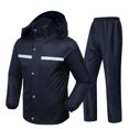 thumbnail image 1 of Traje de lluvia impermeable, conjunto de impermeable, impermeable de tela Oxford, impermeable dividido, diseñado para precisión, 1 of 3
