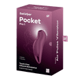 thumbnail image 5 of Satisfyer Pocket Pro 1 | Pressure wave vibrator | 2 motors | 11 pressure wave intensities | 12 vibration programs | Rechargeable | Waterproof (IPX7) | Skin-friendly silicone (Berry), 5 of 5