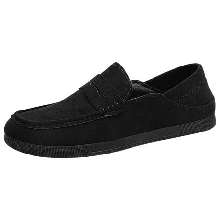 

PMUYBHF Mens Gym Sneakers Men Casual Shoes Fashionable New Pattern Simple Pure Color Comfortable Round Toe Flat Bottom All Season Lightweight Lefu Shoes