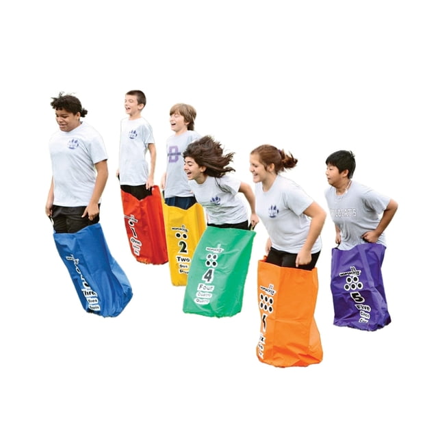 Saco de lúpulo Sportime, numerado, trilingüe, parte inferior plana, pequeño