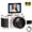 White + 32GB Memory, variant on 4K Digital Camera/2025 Latest Autofocus 64MP Vlogging Camera/32G Card, 3" 180°Flip Screen Compact Travel Camera/16X Zoom, for Photography, YouTube, Teens