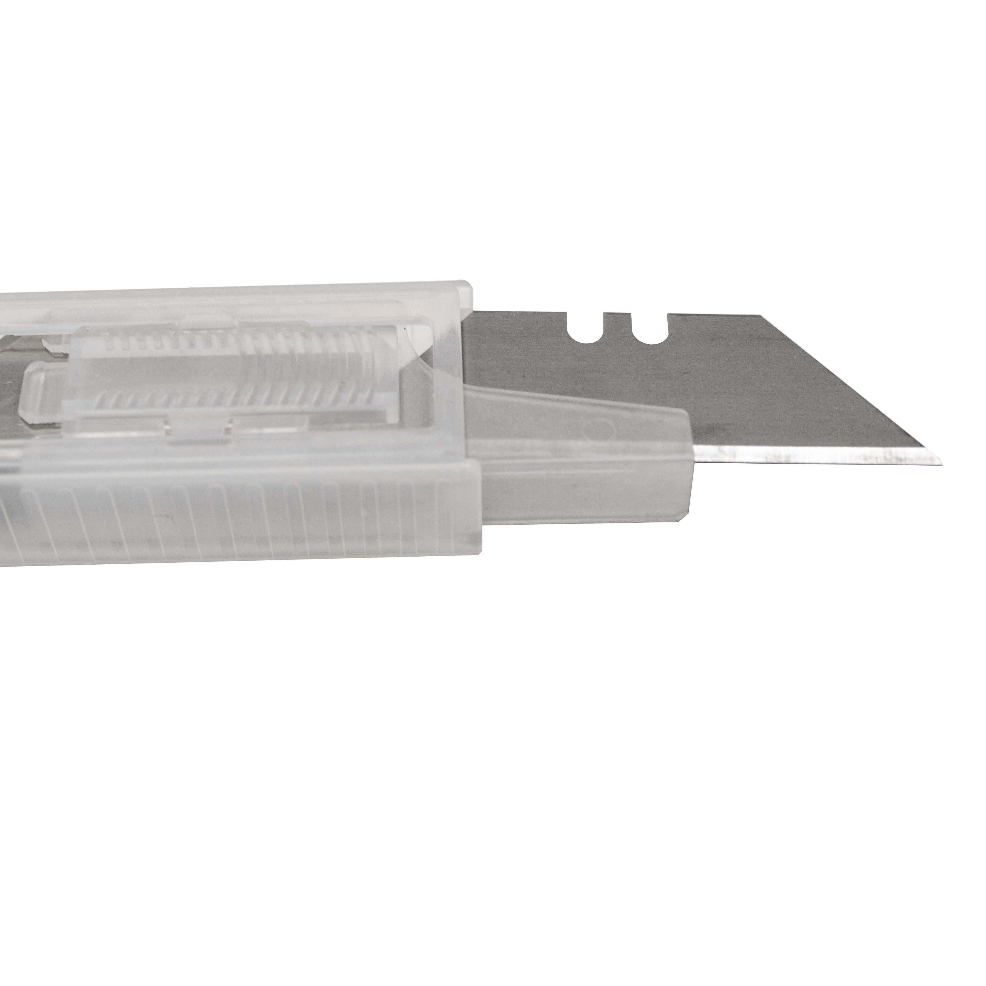 Hyper Tough KB10DHT 10-Pack Standard 2-Notch Utility Blades in Dispenser, 10 Blades