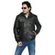 thumbnail image 3 of Chaqueta Leather Resistente con Capucha para Hombre, 3 of 7