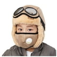thumbnail image 1 of EGNMCR Toddler Hat Children Windproof & Warm & Ear Protection & Face Protection Hat Girl Server, 1 of 1
