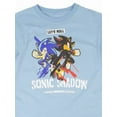 thumbnail image 3 of Sonic the Hedgehog Boys Sonic and Shadow Let's Roll T-Shirt, Sizes 4-16, 3 of 3