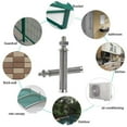 thumbnail image 5 of Pernos de expansión M6 x 100 mm, tornillos hexagonales de expansión, anclajes de hormigón de acero inoxidable 304, anclajes de fijación resistentes para construcción de paredes, 4 unidades, 5 of 5