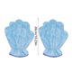 thumbnail image 3 of Guantes de felpa coral para el aseo de mascotas, 1 par, secado rápido, muñequera elástica, para el baño, el cepillado y el masaje de perros y gatos, uso doméstico, 3 of 8