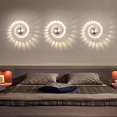 thumbnail image 2 of Lámpara de pared LED de 3 vatios, Lámpara de pared de aluminio, Lámpara de baño, Lámpara de pared moderna Ormromra GX-026, 2 of 6