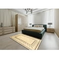 thumbnail image 4 of Ahgly Company Indoor Rectangle Contemporary Sandy Brown Solid Area Rugs, 6' x 9', 4 of 6