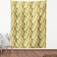 thumbnail image 3 of Ambesonne Leaves Fabric by the Yard Upholstery, Soft Colored Autumn Foliage, 2 Yards, Multicolor, 3 of 4