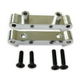 thumbnail image 1 of maskred Enhanced Stability Metal Front Rear Gear Box Mount For 1/18 Hobbico Dromida silver 1Set, 1 of 6