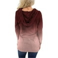 thumbnail image 5 of KISSMODA Womens Hoodie Sweatshirts Casual Tunic Tops Pullover Hoodie Long Sleeve Hoody with Pockets, 5 of 6