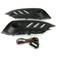 thumbnail image 1 of 2pcs LED Daytime Running Lights 3 Colors DRL Lamp Fits for Honda Civic 10th 2016-2018, 1 of 7