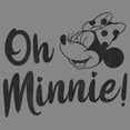thumbnail image 2 of Boy's Mickey & Friends Oh Minnie  Performance Graphic Tee Charcoal Heather X Large, 2 of 4