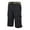 Black, variant on Pants For Men Fashion Casual Cargo Capris Elastic Waist Capris Multi Pocket Wear Sports Youth Durable Comfortable Breathable Workouts Leisure Trousers