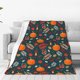 thumbnail image 1 of Balery Autumn with Pumpkins Manta de Felpa Suave y Acogedora – Cobija de Franela Aterciopelada para Cama, Lavable y Cálida para Sofá, Mascotas, Transpirable-40"x30", 1 of 7
