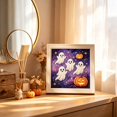 thumbnail image 6 of Halloween Cute Ghost 3D Pearl Diamond Art Kit Full Drill Shaped Rhinestone Painting for Adults Beginners Ghost Jack-O-Lantern Star Fall Decor Holiday Handmade Gift, 6 of 8