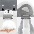 thumbnail image 5 of Almohada de peluche de husky, cojín para asiento, almohada de peluche, cojín para cadera, cojín de suelo de animal, decoración de habitación, cojín para sofá o silla de dormitorio (husky), 5 of 5