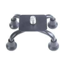 Zxpjkyu Cane Rubber Tips 4 Point Walking Sticks Tips Quad Base Cane Tip for Most Walking Type A