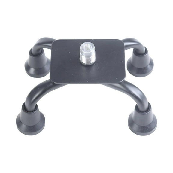 Zxpjkyu Cane Rubber Tips 4 Point Walking Sticks Tips Quad Base Cane Tip for Most Walking Type A