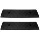 thumbnail image 2 of 2pcs Rubber Car Curb Ramps Threshold Bridge Tracks Ramps For Driveway Sidewalk, 2 of 4