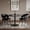 Black, variant on IZXGS Dining Chairs Set of 2, Modern Upholstered Faux Leather Kitchen Chairs with Curved Back Metal Legs,Brown