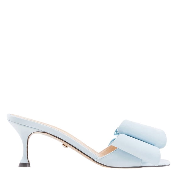 Mach & Mach Satin Double Bow Mule, Brand Size 35 ( US Size 5 )