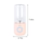 thumbnail image 3 of Xihbxyly Licuadora Portátil Recargable Por Usb, Botella de Agua de 500 Ml, Carga Usb, Cuatro Cabezales de Corte, Tritura Hielo, Jugos y Comida para Bebés, Ideal para Viajes Al Aire Libre, Rosa, Blanc, 3 of 6