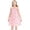 Glisme Light Pink350, variant on Glisme Girls Dresses Sleeveless Floral Prints Princess Dress Dance Party Dresses Light Purple Sundress Size 10-12 Years