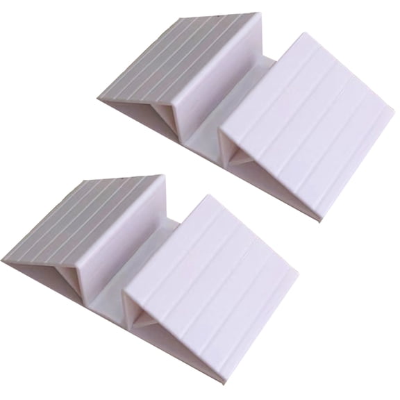 YIGSECU Freestanding Dog Gate Fence Panel Pet Gate Fence Feet Dog Gate Stable Stand Triangular Isolation Fence Stand