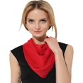 thumbnail image 5 of LinenLoon Sheer Chiffon Scarf 26"x26" Square, 5 of 5