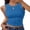 09-Blue, variant on ANRABESS Womens Color Block Tank Tops High Neck Sleeveless Racerback Ribbed Knit Fitted Basic Tee Shirts 2026 Summer Clothes Black Medium