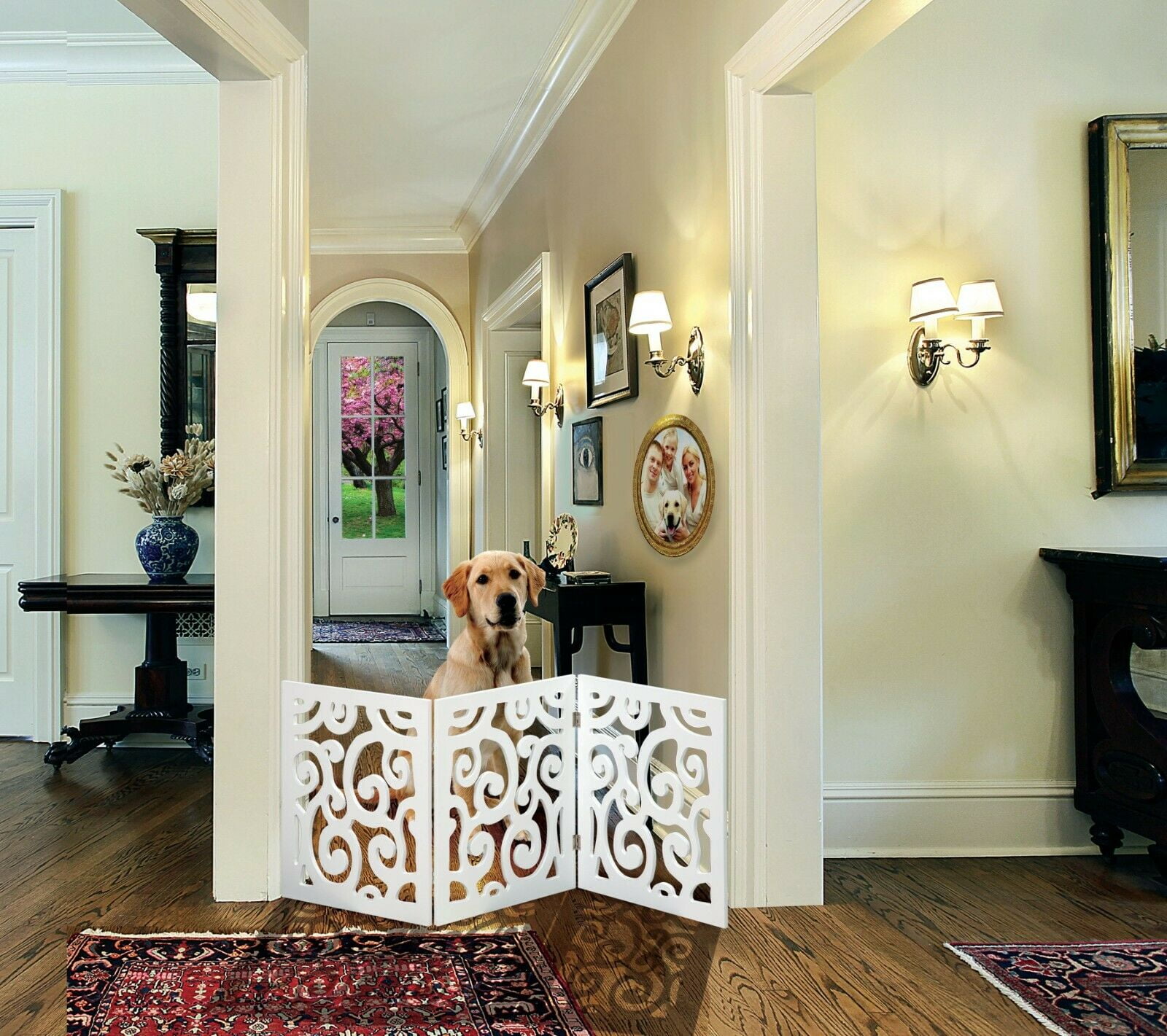 Freestanding pet gate clearance walmart