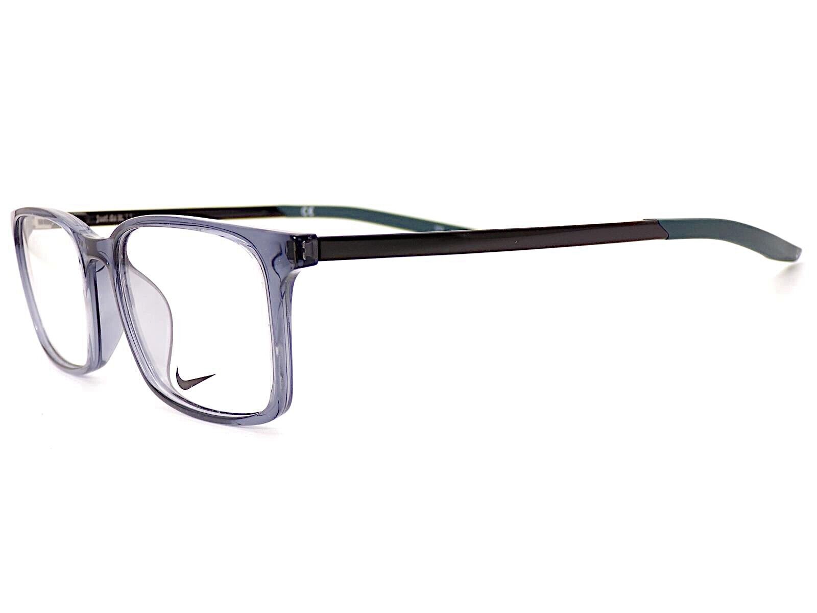 Nike 7282 Full Rim Rectangle Dark Gray/Saffron Quartz  display picture 2