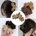 thumbnail image 5 of Siquannnn Must Haves for Teenage Girls 3 Flower Frosted Petal Hair Clips European And Retro Hair Clips Hair Clips High End Hair Accessories And Headwear, 5 of 8