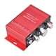 thumbnail image 1 of Amplificador De Potencia Estéreo Aluminio Portátil Práctico Mini Pequeño Ligero Portátil Blanco Universal Potente Amplificador De Potencia Digital Para Radio Estéreo Audio Coche Vehículo Hogar Serendint EL009403-00, 1 of 5