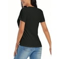 thumbnail image 3 of Camisetas con gráficos clásico para mujeres y adolescentes y niñas, playera de verano con estampado estéticoSt Patrick's Day Shamrock Heart T-Shirt Graphic Tees Short Sleeve Casual Women T Shirts 10, 3 of 7