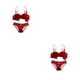 thumbnail image 4 of Sonducket Conjunto de sujetadores de estilo francés de 1/2 copa, Bralette de encaje a la moda para mujer, ropa interior de realce calada con Type1 NO1, 4 of 6