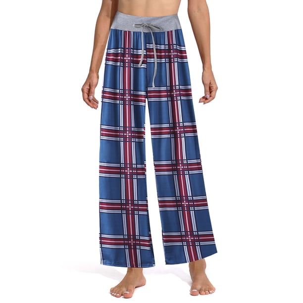 Sexy Dance Pantalones de salón Palazzo de talla grande para mujer, pantalones de pijama informales holgados de leopardo, ropa de dormir