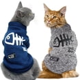 thumbnail image 2 of Ropa de invierno para mascotas, sudaderas con capucha para perros pequeños y medianos, trajes para gatos y gatitos, abrigos para gatos, chaquetas, disfraces, 2 of 4