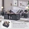 thumbnail image 4 of SinCiDo Coffee Table, Lift Top Coffee Table with Storage for Living Room Furniture Decor, Max Lift High 10", 4 of 7